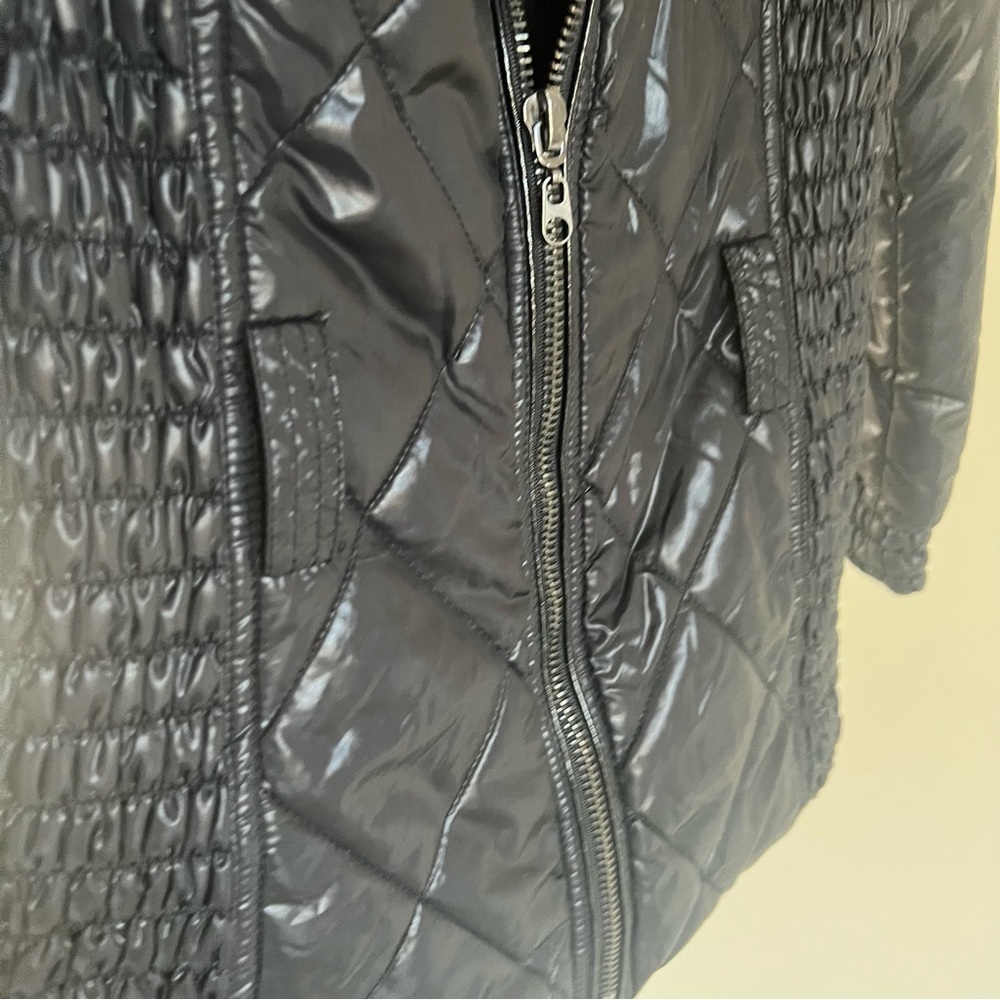 Love Token Black Puffer Jacket - image 6